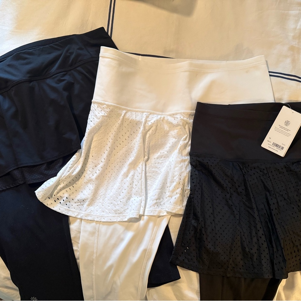 LOT of 3 Athleta Skort Capris